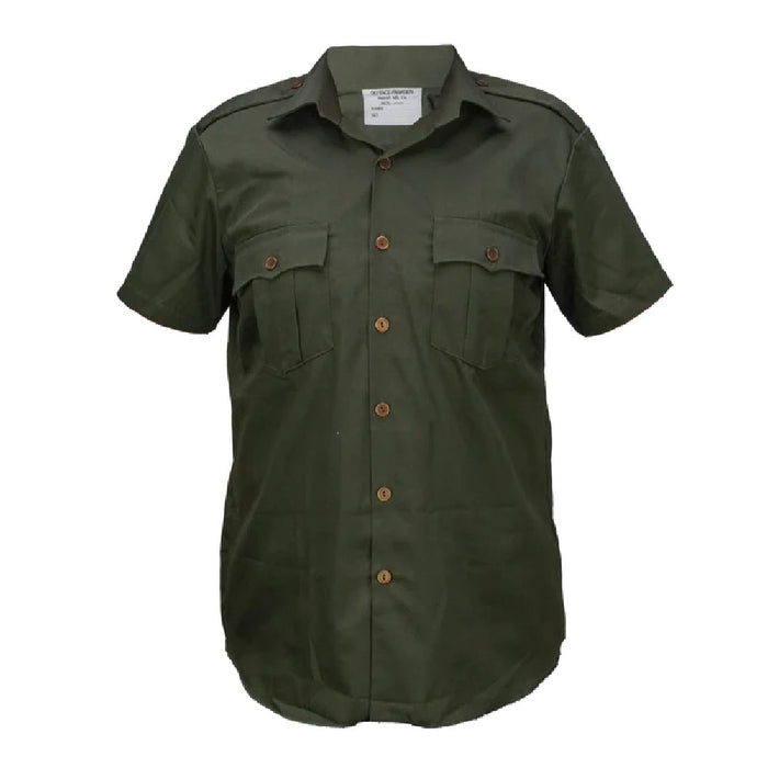 NZ Army Dacron Short Sleeve Service Shirt - Value Grade - New Zealand Army Surplus - Service Shirts