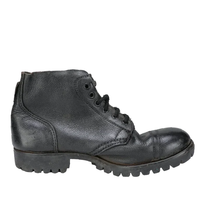 NZ Army Leather Ankle Boots - 7 UK - New Zealand Army Surplus - Combat Boots