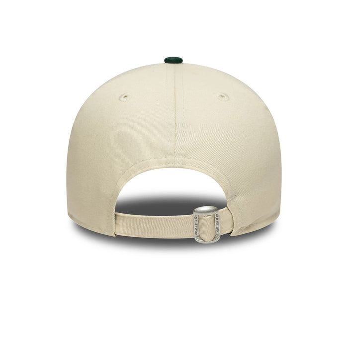 This is a Oakland Athletics Colour Block Cream 9FORTY Adjustable Cap 4