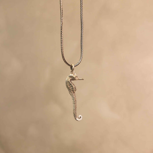 Ocean Whisper Seahorse Necklace