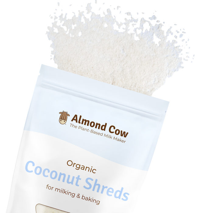 Coconut Shreds Ingredient Pieces In Bag - Almond Cow