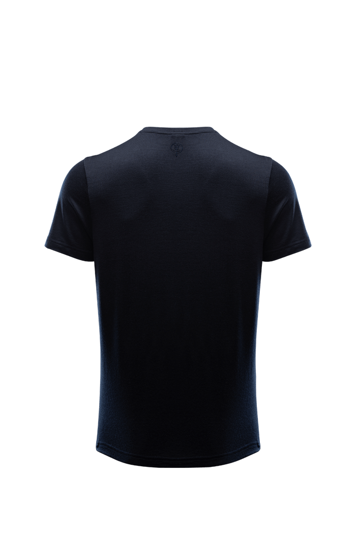 SM Cut of Out Oryon 72Hr Merino T-Shirt In Dark Sapphire (GM)