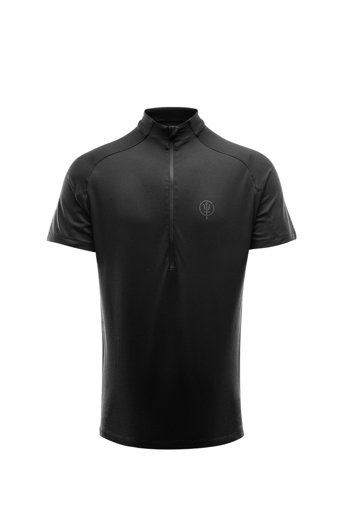 SM Cut of Out Oryon Delta T-Shirt In Obsidian Black (GM)