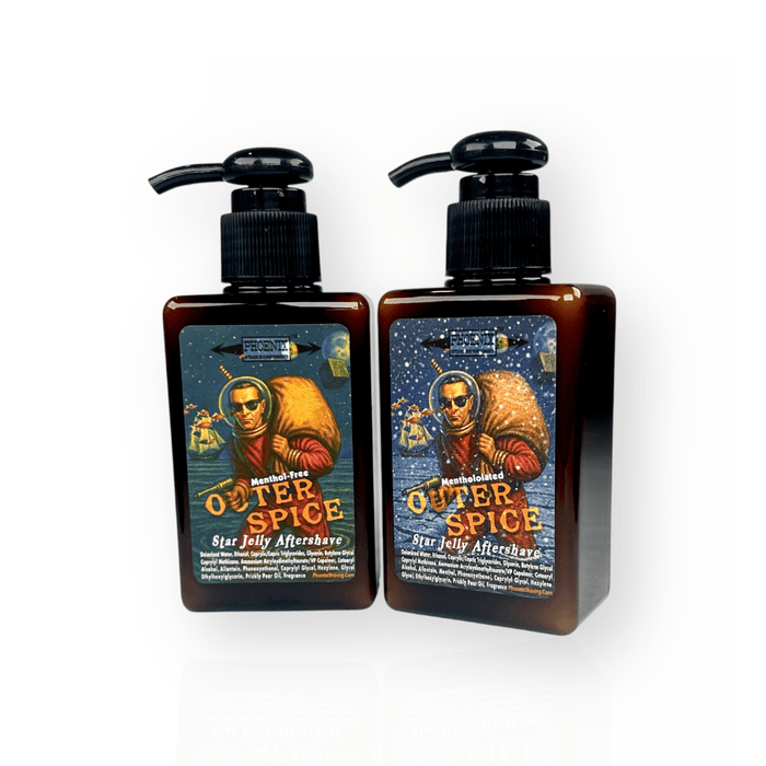 Outer Spice Star Jelly Aftershave | A Whole New Species of Aftershave! | An Homage To An Icon! - Phoenix Artisan Accoutrements