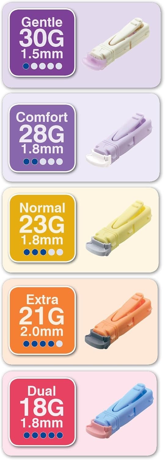 Owen Mumford Unistik 3 Safety Lancets, Normal, 23 Gauge - AT1002-Box - LL Medico