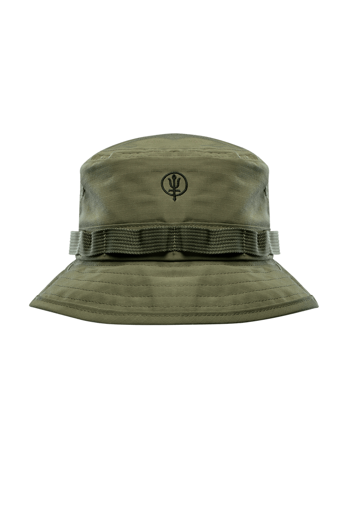 SM Cut of Out Patrol Bucket Hat In Khaki (GM)