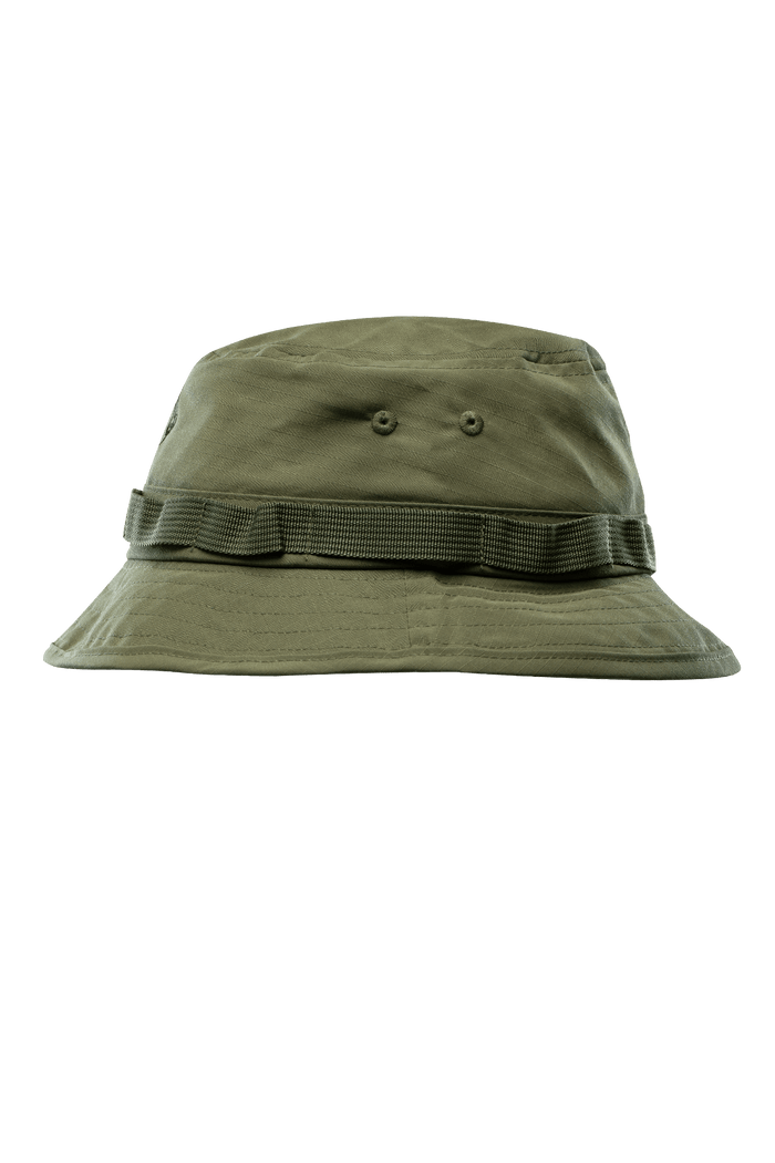 SM Cut of Out Patrol Bucket Hat In Khaki (GM)