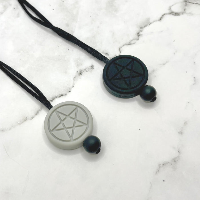 Pentacle Fidget Chewelry Necklace