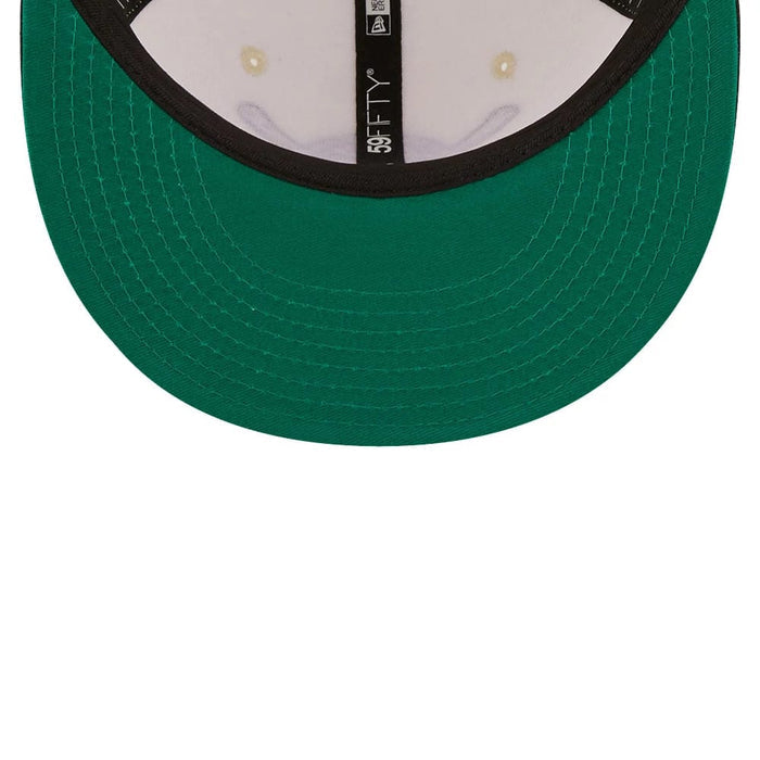 This is a Pittsburgh Pirates Chrome White 59FIFTY Fitted Cap 2