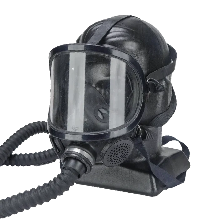 Polish Army FERNEZ Gas Mask w/ Pouch - Film Production Used - Collectables & Rarities