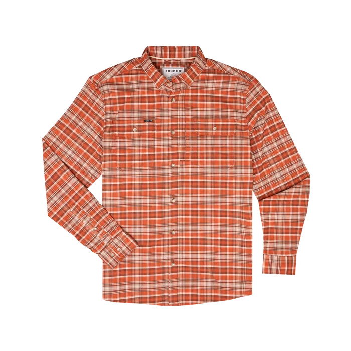 Poncho Flannel Long Sleeve
