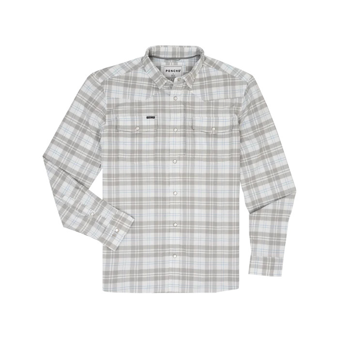 Poncho Flannel Long Sleeve