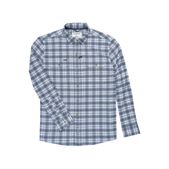 Poncho Flannel Long Sleeve