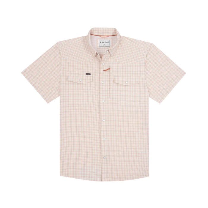 Poncho Western Pearl Snap Shirt