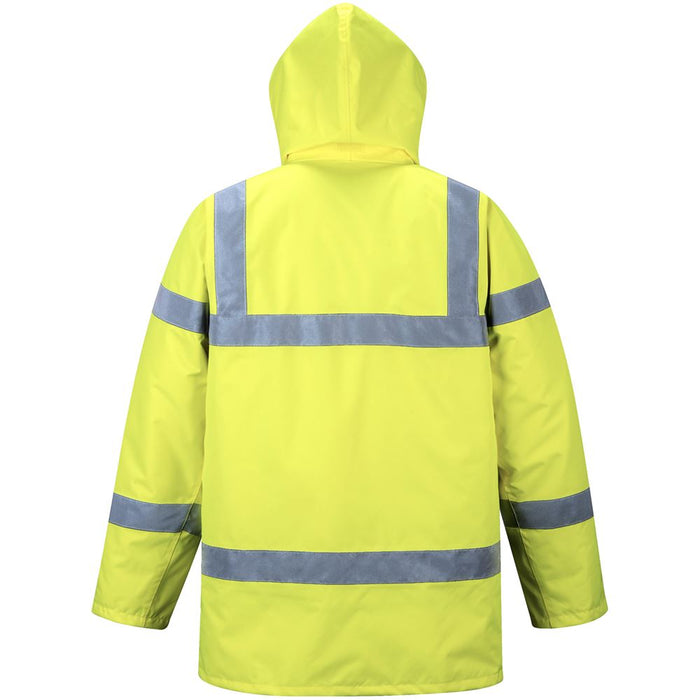Portwest S460 Yellow Padded Waterproof Hi Vis Jacket