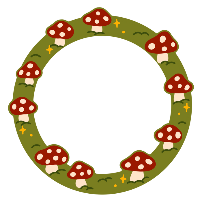 8 Red Mushroom