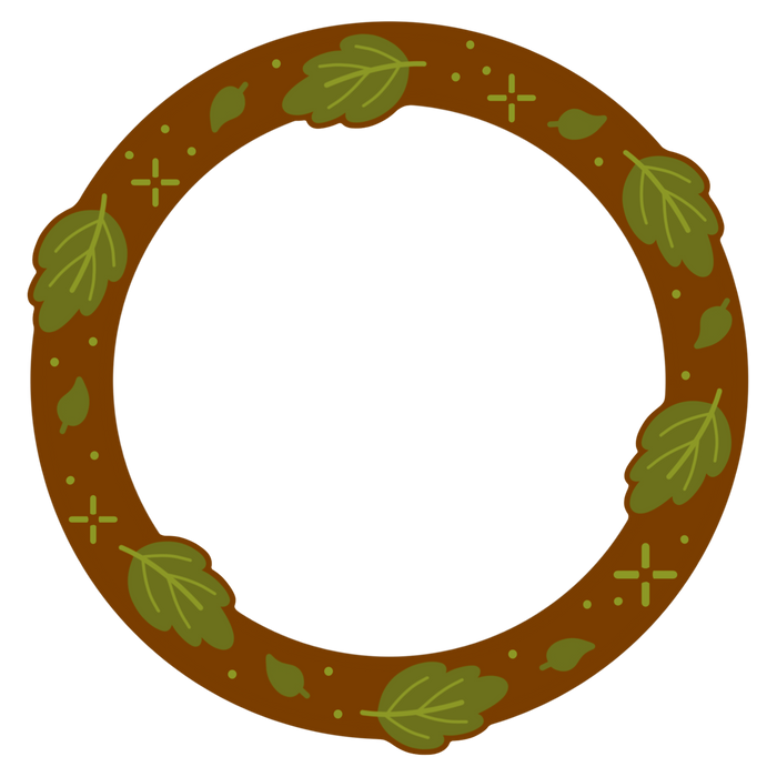 4 Brown Leafy