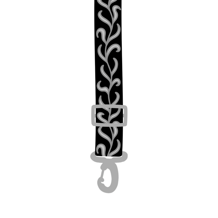 9 Gray Leafy / Silver