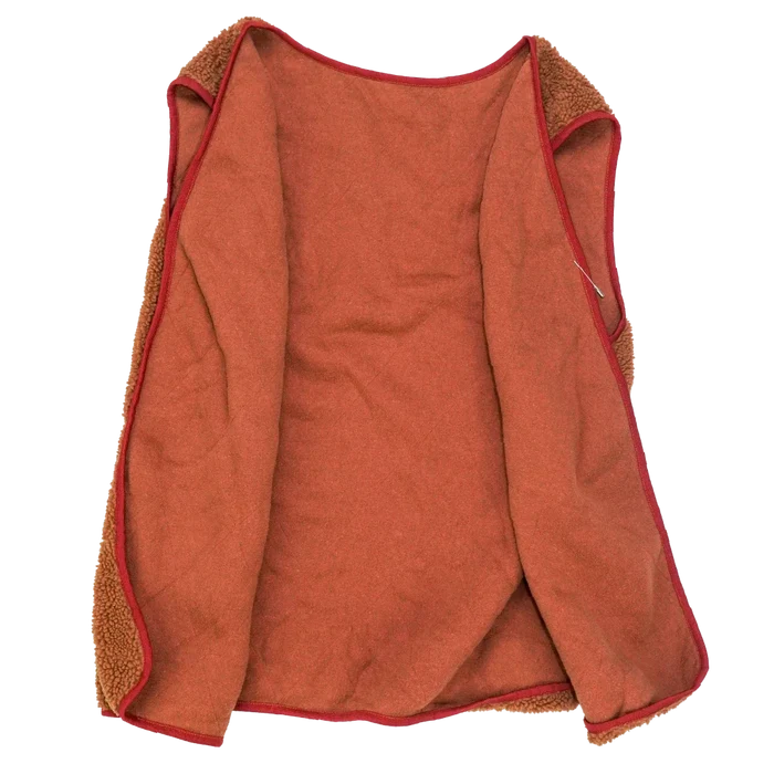 Production Made Brown Fleece Vest - Large, Item 2 - Film Production Used - Vests