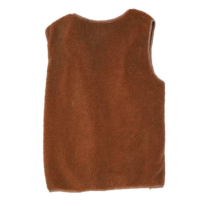Production Made Brown Fleece Vest - Small, Item 1 - Film Production Used - Vests