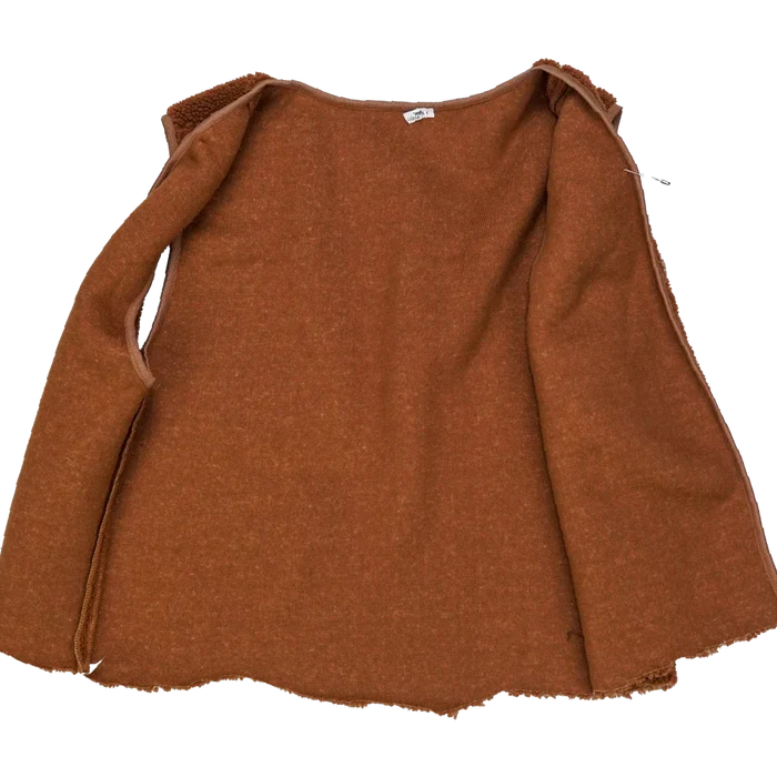 Production Made Brown Fleece Vest - XLarge, Item 2 - Film Production Used - Vests