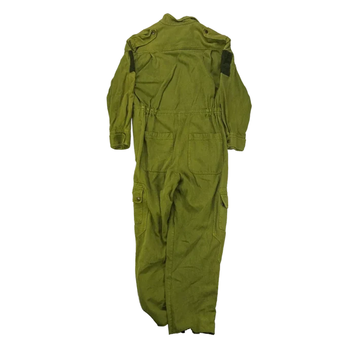 Production Made Olive Coveralls - Small, Item 2 - Film Production Used - Overalls