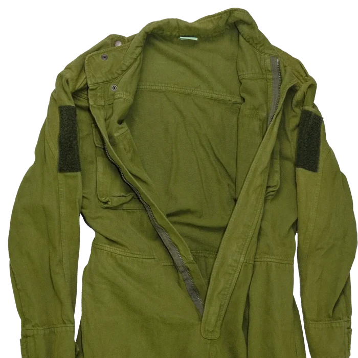 Production Made Olive Coveralls - Small, Item 2 - Film Production Used - Overalls