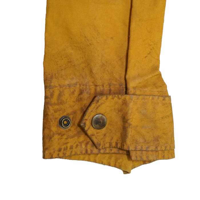 Production Made Yellow Canvas Parka with Hood - Medium, Item 1 - Film Production Used - Parkas
