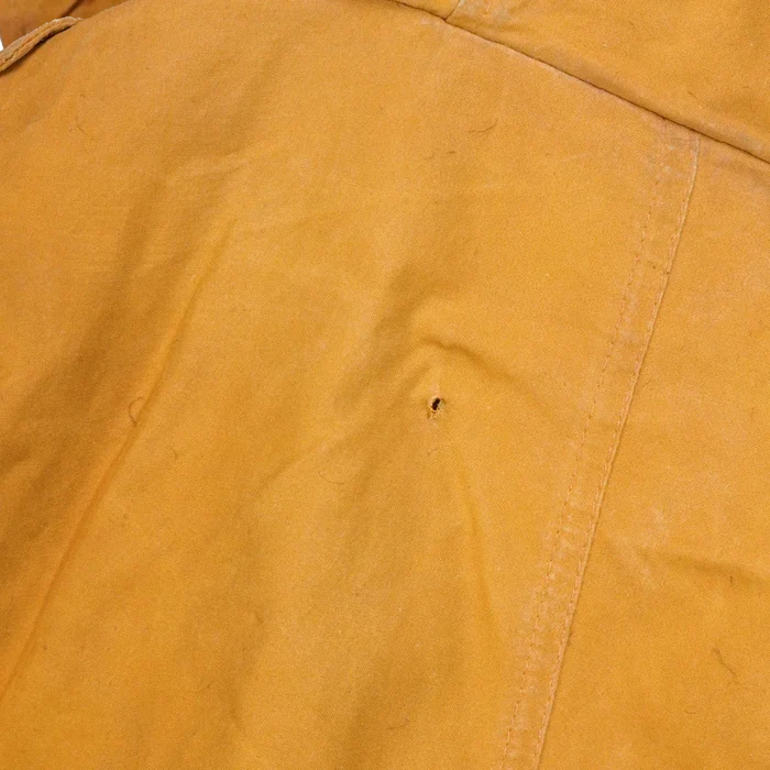 Production Made Yellow Canvas Parka with Hood - XLarge, Item 1 - Film Production Used - Parkas