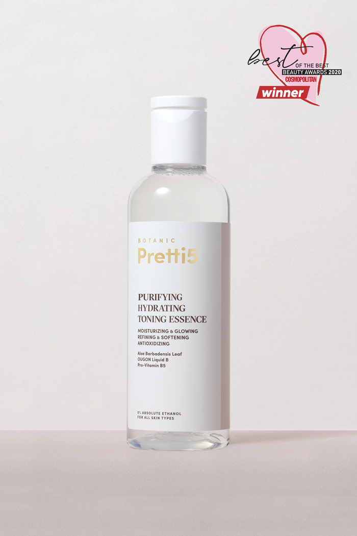 Purifying Hydrating Toning Essence - Pretti5 - TCM-Infused Clean Beauty For Natural Glow