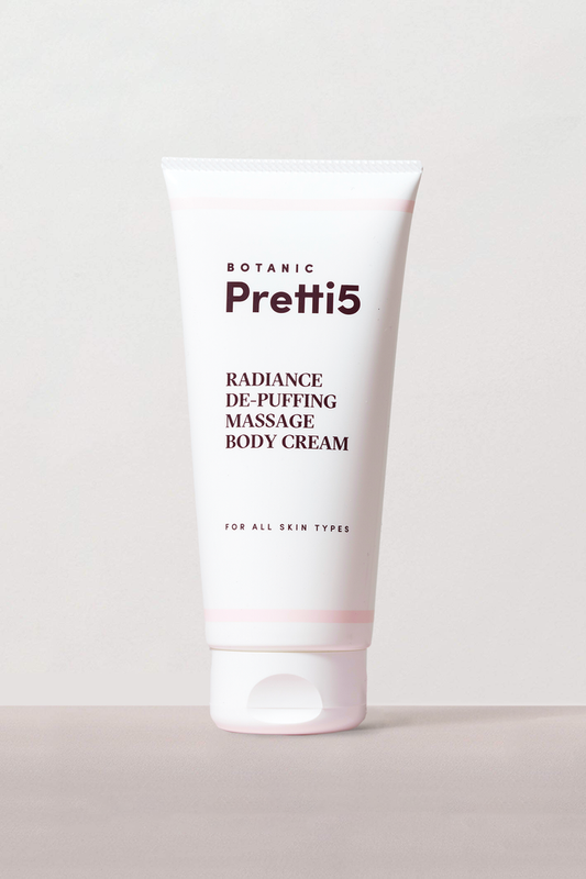 Radiance De-Puffing Massage Body Cream - Pretti5 - TCM-Infused Clean Beauty For Natural Glow
