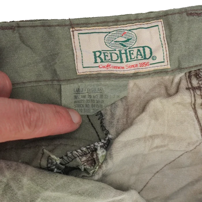Readhead Realtree Camo BDU Trousers - Large - Army & Outdoors - Cargo Trousers