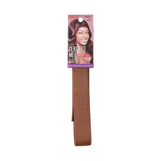 Red by Kiss Perfect Melt Wig Band 1 1/8in Dark Brown HWG12