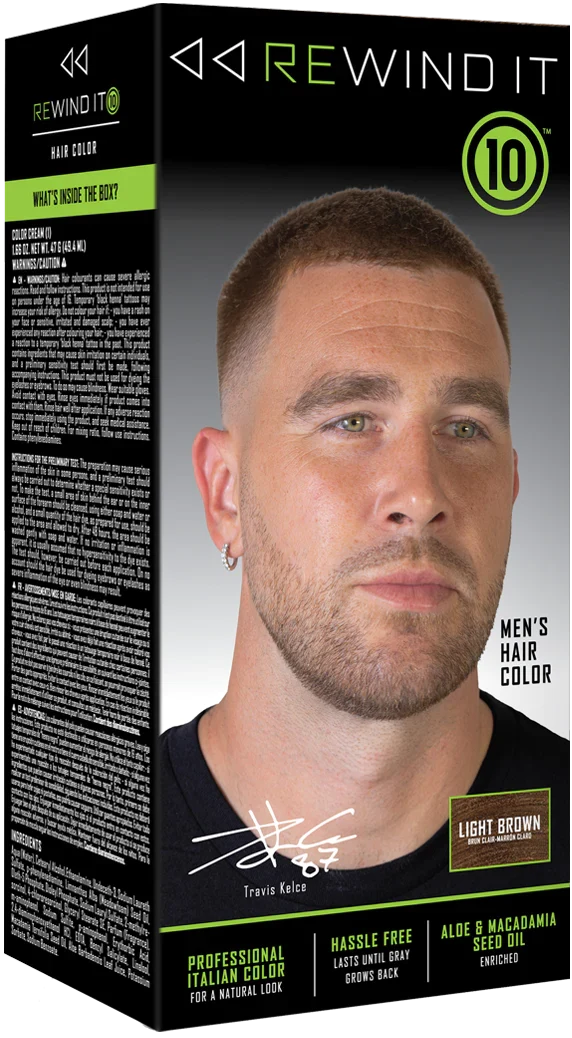Rewind It 10 Men’s Hair Color - Light Brown