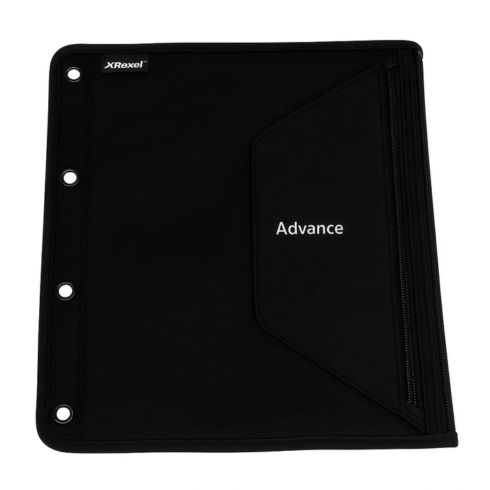 Rexel Advance Zipper Pouch – Black - Office R Us Lagos