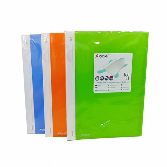 Rexel ICE Display Book 40 Pages – Assorted - Office R Us Lagos