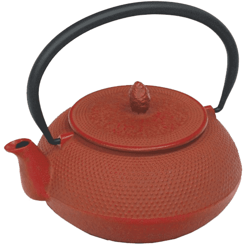Roji  nail head 600ml red teapot | tea accessories New Zealand | t leaf T