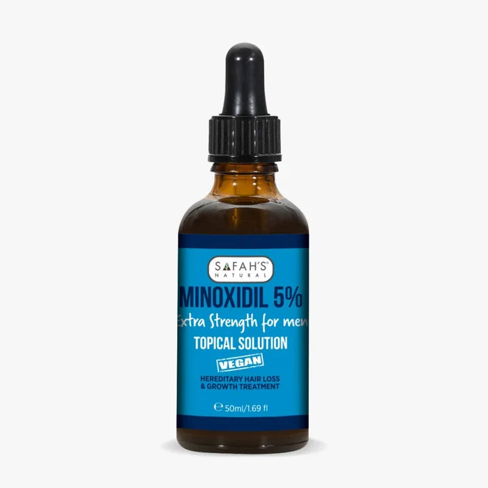 Safahs Natural Minoxidil 5% Extra Strength Topical Solution For Men 50ml