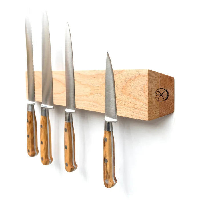 Sands Made  Magnetic Knife Rack 370 - Beechwood
