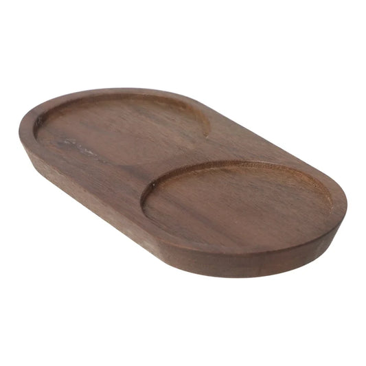 Sands Made Wooden Salt & Pepper Mill Tray