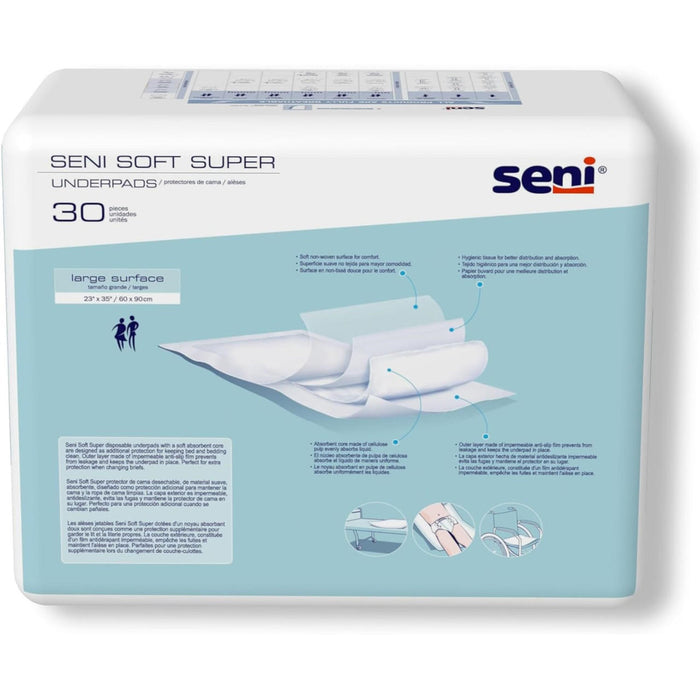 Seni Soft Super Underpads - S0330US1-Pack - LL Medico