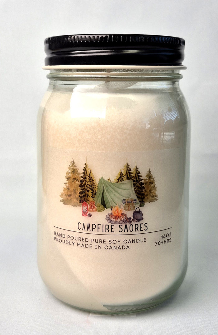 Serendipity Soy Wax Candle - Campfire S'mores