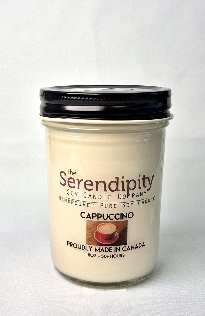 Serendipity Soy Wax Candle - Cappucino