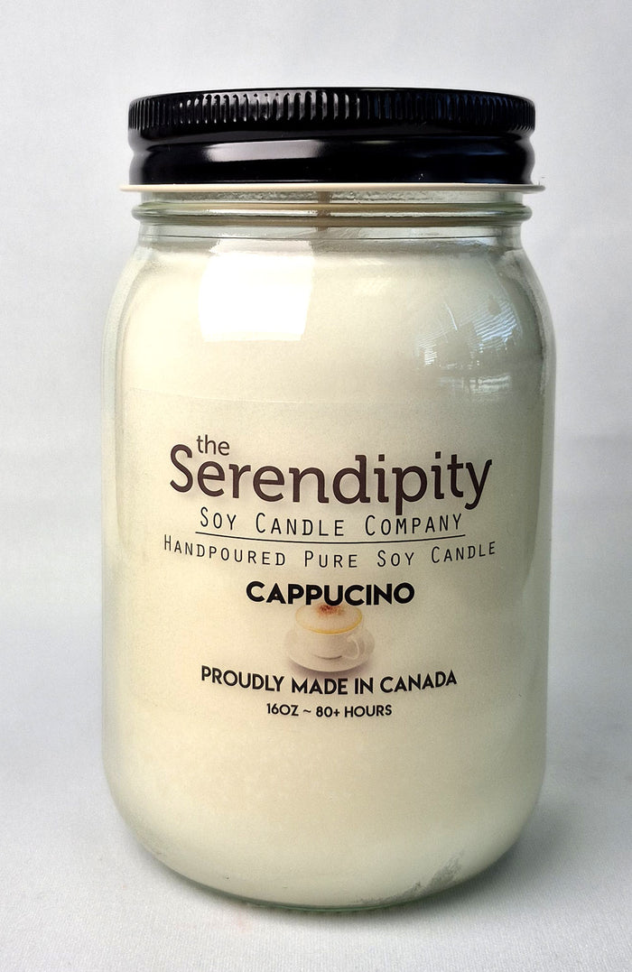 Serendipity Soy Wax Candle - Cappucino