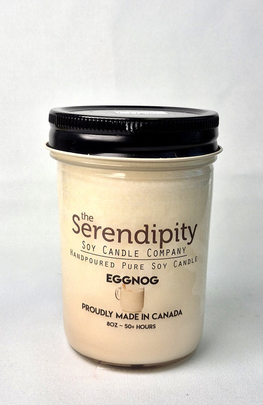 Serendipity Soy Wax Candle - Eggnog
