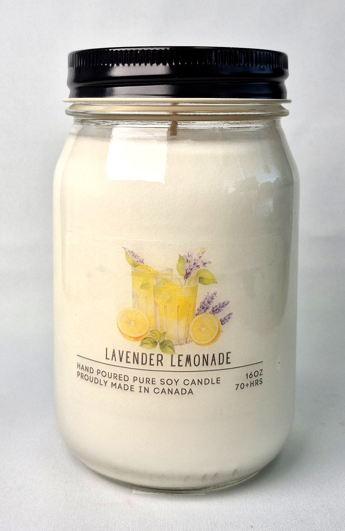 Serendipity Soy Wax Candle - Lavender Lemonade