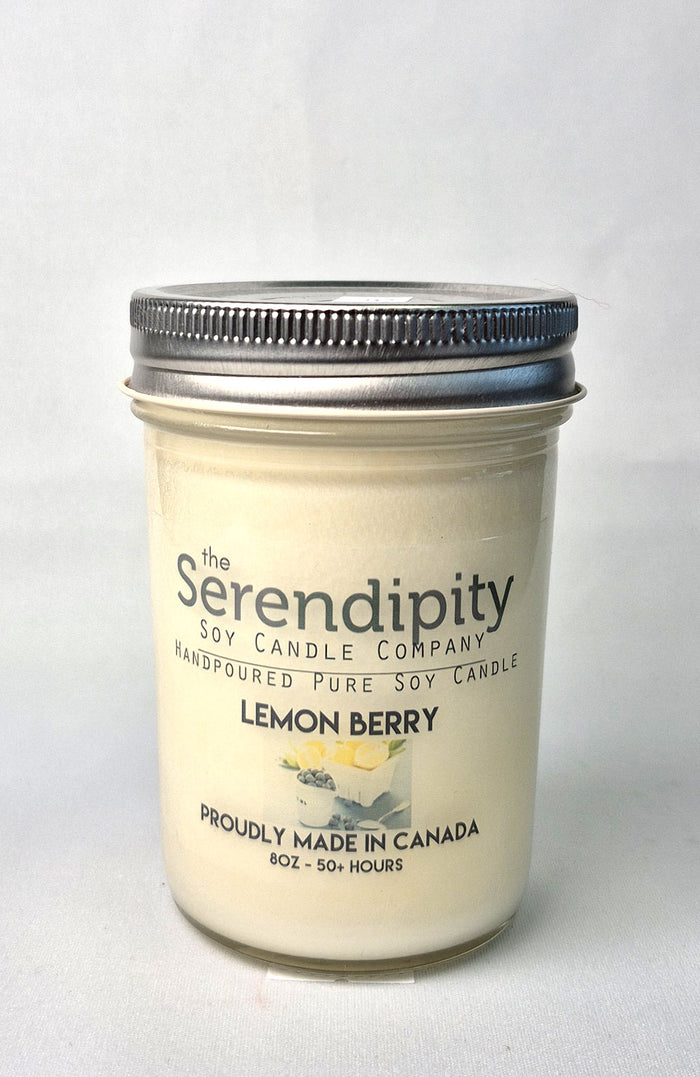 Serendipity Soy Wax Candle - Lemon Berry