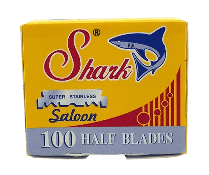 Shark Super Stainless Saloon Half Razor Blades (100 Blades)