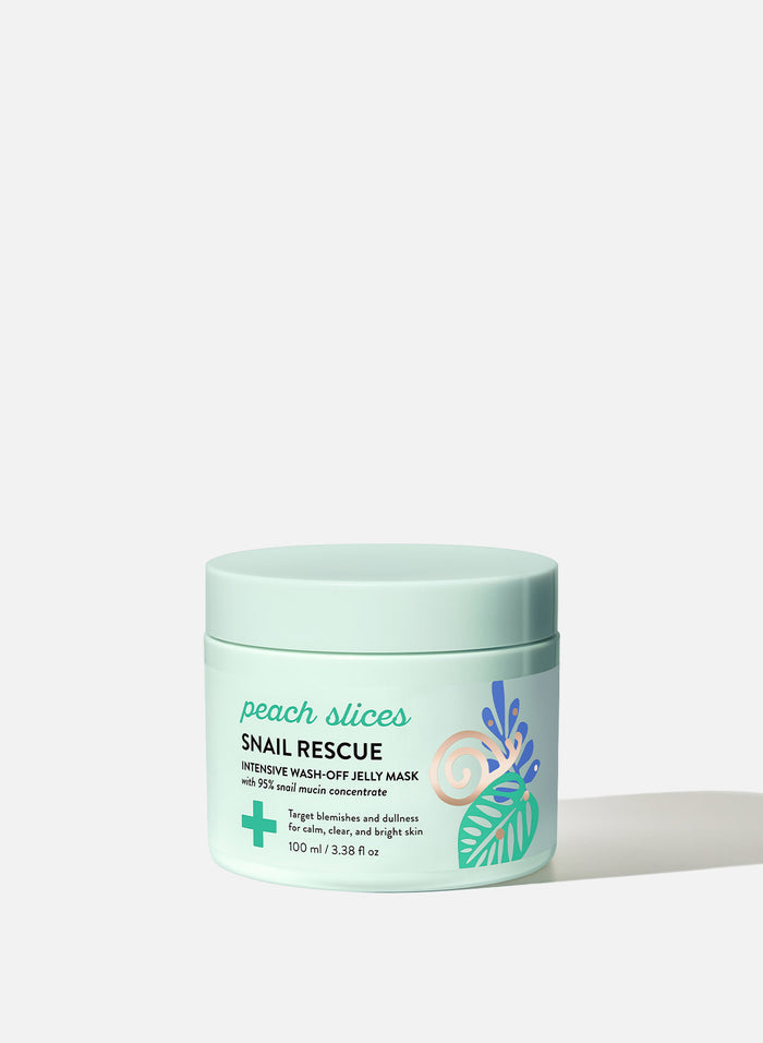 Peach Slices Snail Rescue Intensive Wash-Off Jelly Mask Product