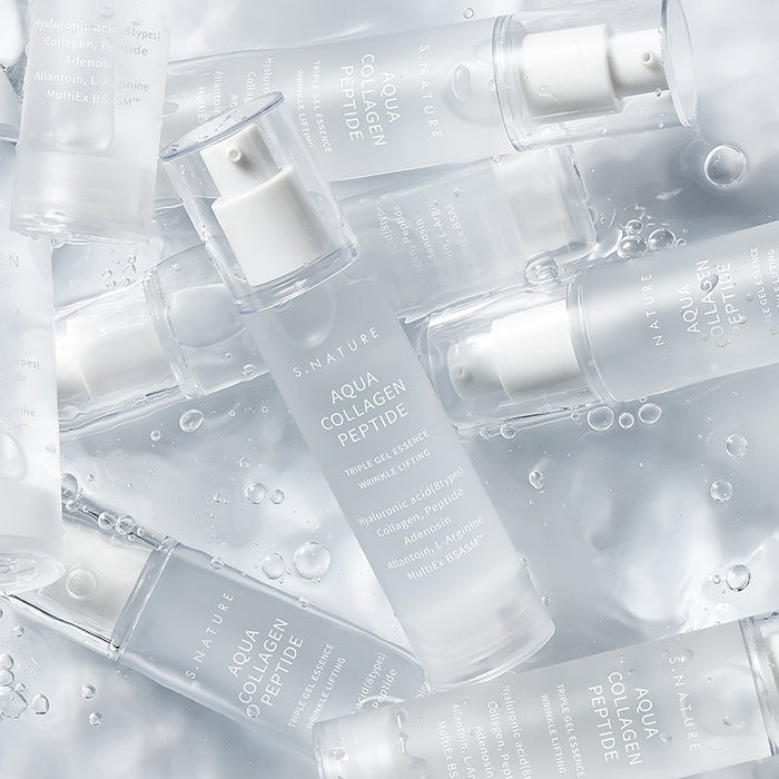 [S.NATURE] Aqua Collagen Peptide Triple Gel Essence